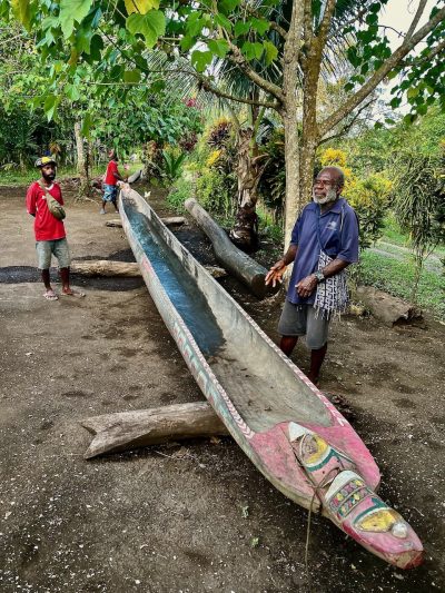 Gran Canoa Ritual de Guerra, Bosmun, Ramu River, Papua New Guinea